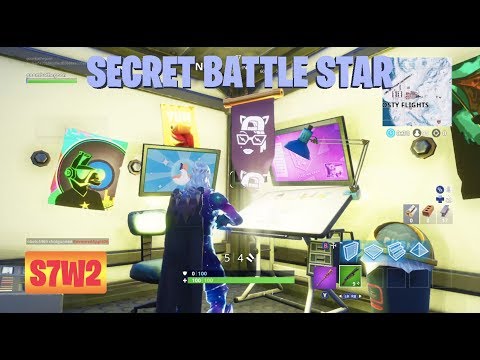 Secret Battlestar Location Season 7 Week 2 Snowfall Challenges Fortnite