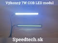 LED pásik 12V - biely 7W COB LED modul 145mm (2ks) - Video Youtube