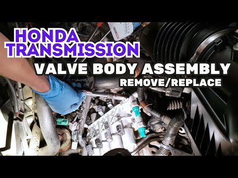 Honda Automatic Transmission Valve Body Assembly REPLACEMENT | Linear Solenoid Body