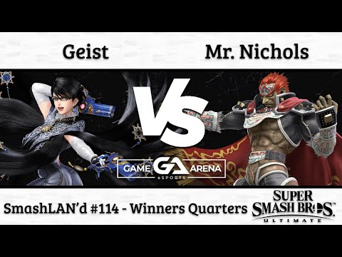 SmashLAN'd 114: Geist (Bayonetta) vs. Mr. Nichols (Ganondorf) - Winners Quarters