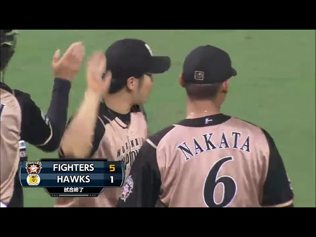 【CS Final】9回裏 ファイターズ増井 最後は3人で締めて試合終了!!  2014/10/16 H-F