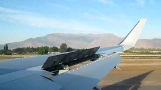 preview picture of video 'Aterrizaje en Santiago de Chile / Landing in Santiago de Chile'