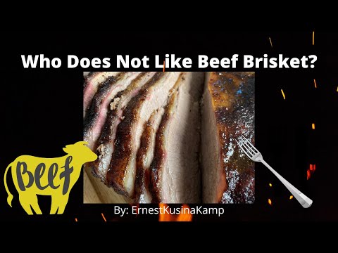 Who Does Not Like Beef Brisket?[Schumann’s/Dinner Meat/Beef/Smoking]