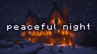 you can take a break today... (minecraft music w/ snow & wind)