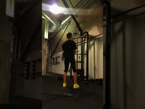 Raoul haciendo ejercicio con Magali Dalix  (publicado el 1-5-18)