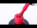 SAGA professional tropical BASE brush 1 (red, neon), 9 ml