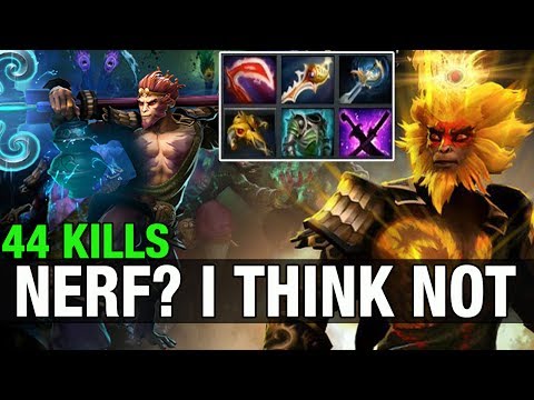 NERF? I THINK NOT - MP 8600 MMR Plays Monkey King with 44 kills - Dota 2