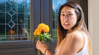 I GOT MY CRUSH FLOWERS!! ❤️