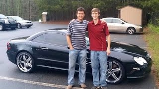 College Student vs 700hp Mercedes SL55 AMG BEAST!