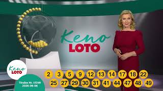 KENOLOTO 15248 tiražas / JĖGA 8702 tiražas (2026 09 06)