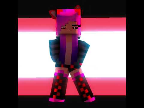 Bellamy Demon Dance Challenge - Minecraft Animation ♫♡︎ఌ #shorts for my daugther ender ashley girl