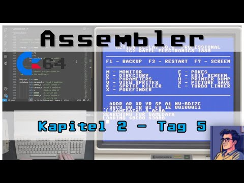 Lerne Assembler | Programmiere ein Spiel | Kapitel 2 - Tag 5