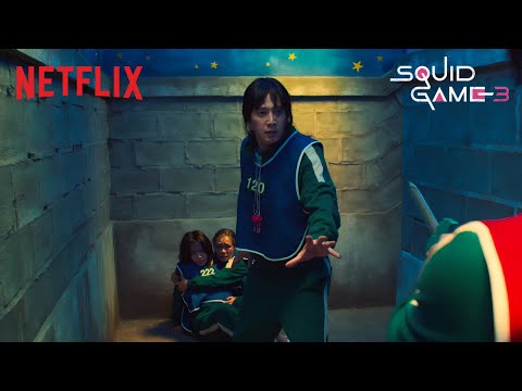 She RISKS Her Life To Protect Jun-hee & Grandma 🥺 | Squid Game 3 | Hindi Dub | Netflix India