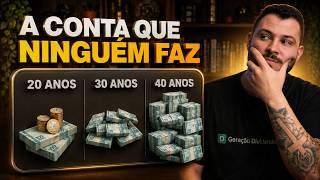 Calculei quanto um brasileiro médio deveria ter investido aos 30 anos e me surpreendi