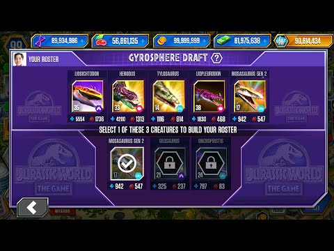 AQUATIC TOUR: INTERMEDIATE VIP BATTLE | JURASSIC WORLD THE GAME