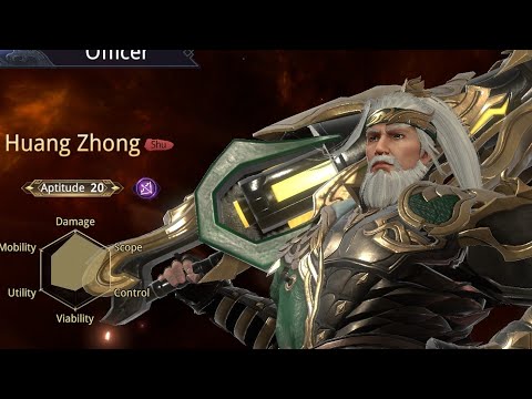Dynasty Legends 2 - NEW OFFICER Huang Zhong - is he the new lu bu/ Zhuge counter?