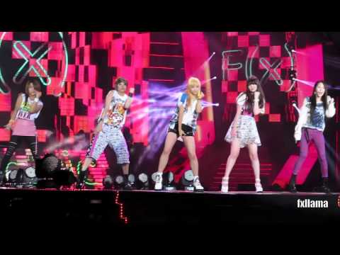 [fancam] 120623 f(x) Electric Shock HK Music Bank.mp4