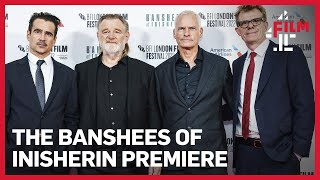 Colin Farrell, Brendan Gleeson and Martin McDonagh at The Banshees of Inisherin Premiere | Film4