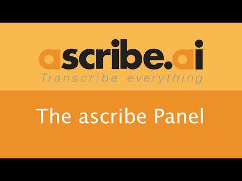 ascribe.ai Panel for Adobe Premiere Pro