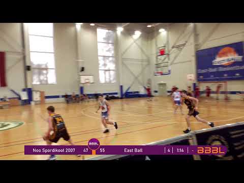 East Ball 2007 vs Noo Spordikool 2007 U16