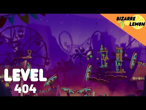 Finishing Level #404 of ANGRY BIRDS 2