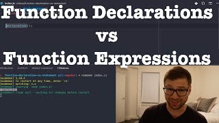 Function Declarations vs Function Expressions