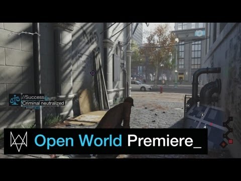 Watch_Dogs: Open World Gameplay Premiere Commented