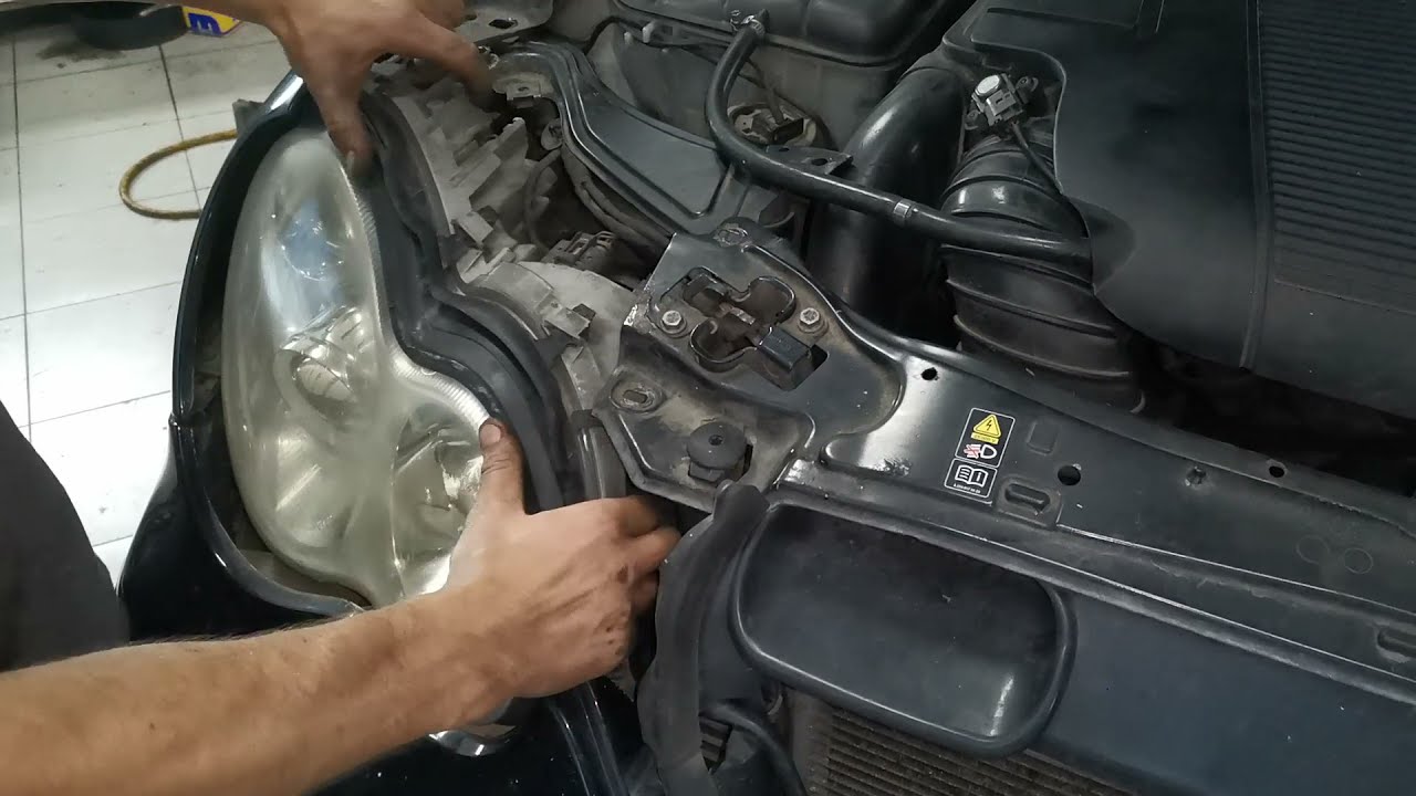 Watch Mercedes c class w203 headlight removal Now Mercedes c class w203 headlight removal