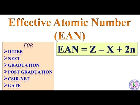 image-What is the EAN rule in chemistry? 