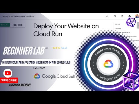 Deploy Your Website on Cloud Run with Explanation | Beginner Lab GCP | Cloud Skills Boost | GSP659