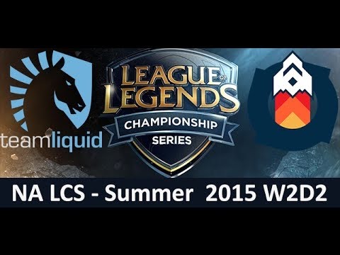 Team Liquid vs Gravity - League Of Legends W2D2 NA LCS Summer 2015