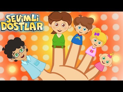 Parmak Ailesi şarkısı ve fazlası - Sevimli Dostlar ile Çizgi Film Çocuk Şarkıları 2017