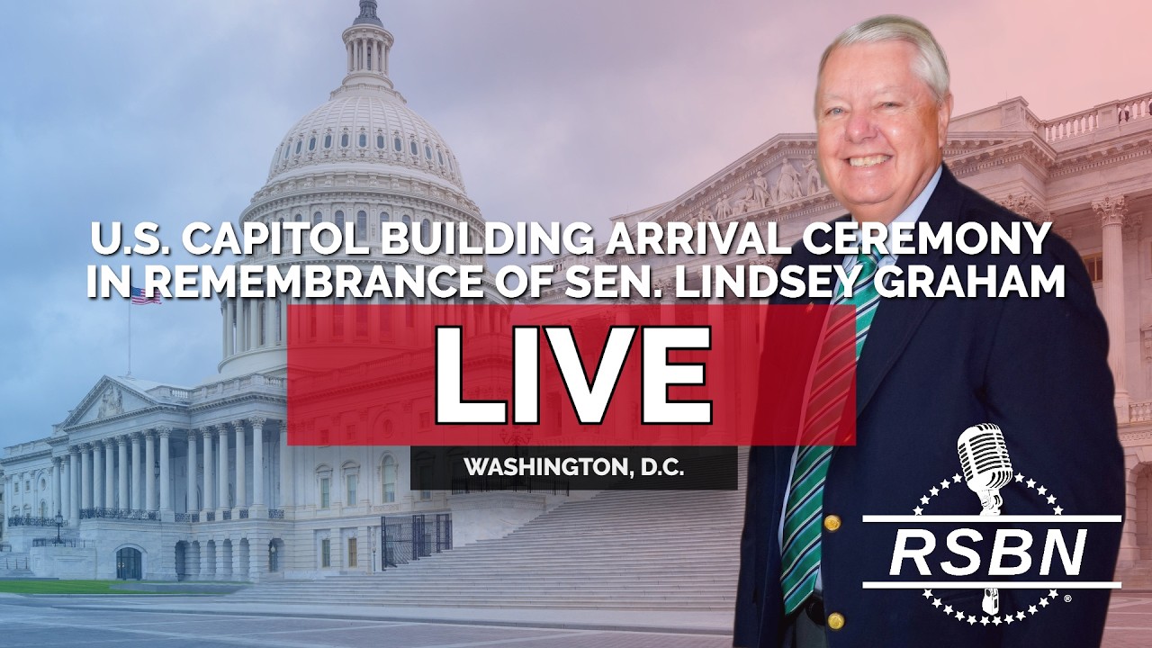 REPLAY: Sen. Lindsey Graham's Life Honored During Arrival Ceremony at Capitol Building - 07/28/26