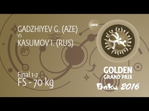 GOLD FS - 70 kg: I. KASUMOV (RUS) df. G. GADZHIYEV (AZE), 3-2