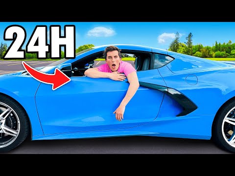 J'ai Passé 24 Heures Dans Ma VOITURE DE LUXE