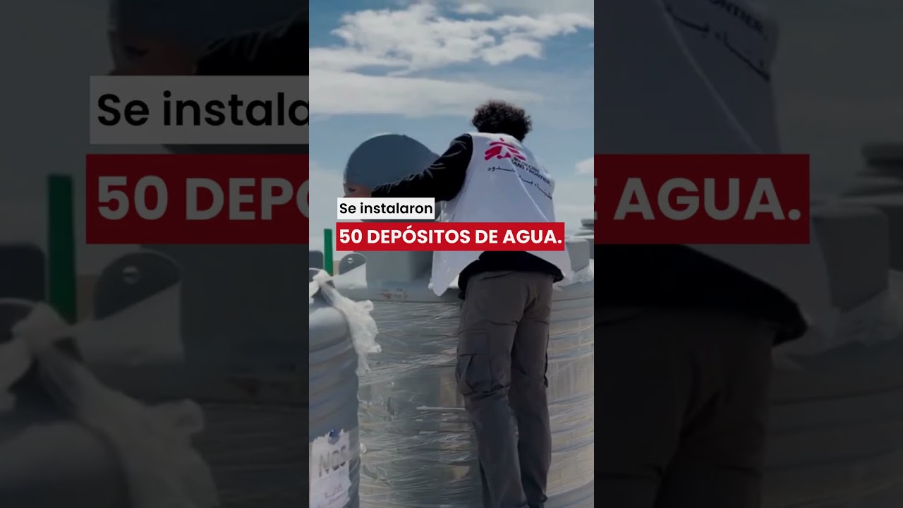 Un refugio para personas desplazadas