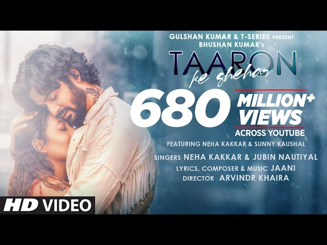 Taaron Ke Shehar Lyrics - Neha Kakkar | Jubin Nautiyal