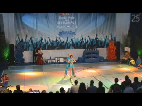 Benjamin Federl & Carolin Scherer Fußtechnik Großer Preis von Deutschland Iserlohn 2010.wmv