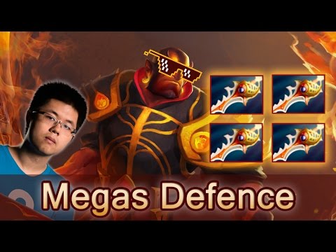 Secret vs Vega mega creeps Ember Spirit Rapiers defence — Dota 2