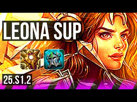 LEONA & Ezreal vs RAKAN & Miss Fortune (SUP) | KR Challenger | 25.S1.2