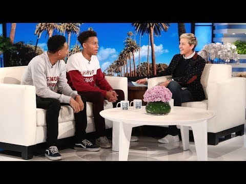 Ellen Meets Viral College Acceptance Brothers