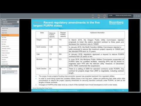 Solar Energy in America Webinar (4.5.17)