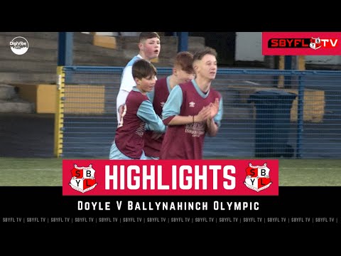 Doyle v Ballynahinch Olympic - Under 15 Sixth Divisional Cup Final - April 2023