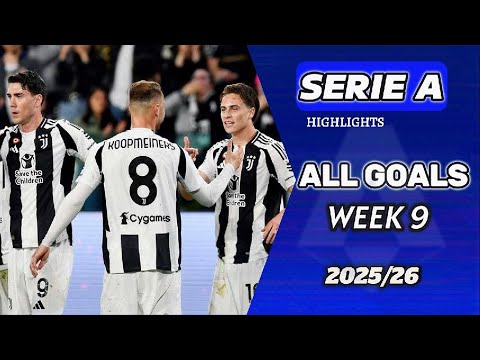 Serie A Week 9 – Every Goal! (2025/26 Season) ⚽🔥