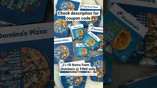 Check description for the steps & coupon code! Domino’s free pizza #foodoffer #dominos #freepizza