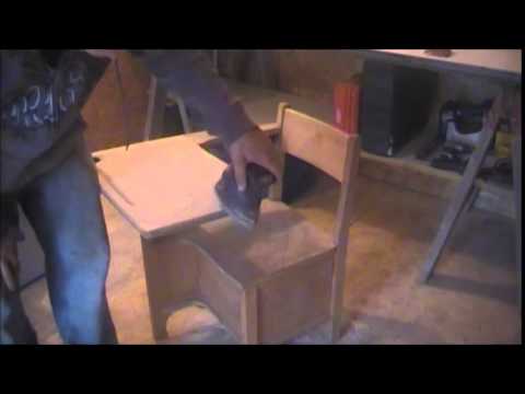 Old School Desk Restoration