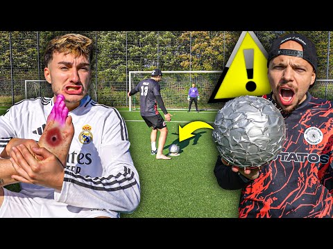 BEI JEDEM TOR WIRD DER BALL SCHMERZHAFTER! *Metall-Nagelball*