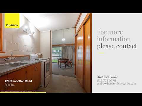 12C Kimbolton Road, Feilding, Manawatu, Manawatu-Wanganui, 2 Kuwarto, 1 Banyo, House