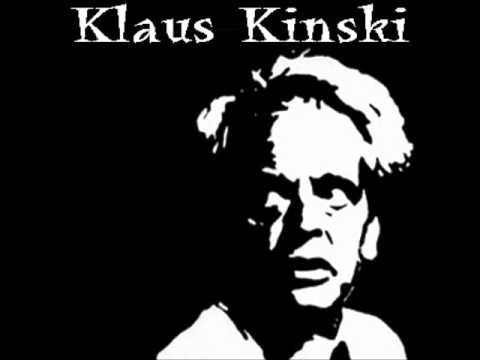 Klaus Kinski - KK Song