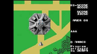 Sharp MZ-2500 Game: Xevious (1986 Dempa / Namco)